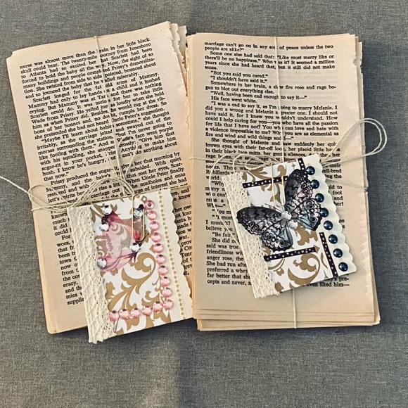 Other - Vintage Paper 50-Page Bundle from Vintage copy of “Gone With the Wind”